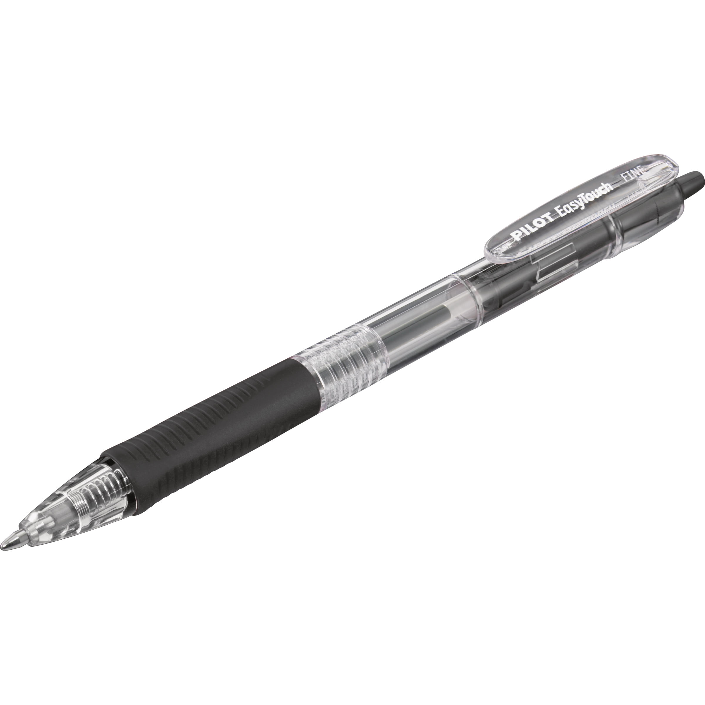 Pilot Easy Touch Retractable Ball Point Pens, Fine Point, Black Ink, 36 Count