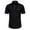 Black, variant on Afdoent Men's Shirts Male Summer Fashion Short Sleeve Shirt Loose Large Size Shirt Classic Fit