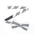 thumbnail image 3 of Scott Allan Boy's & Men Adjustable Bowtie Set | White Tuxedo Bow Tie Pocket Square | Corbata para de moño, 3 of 4
