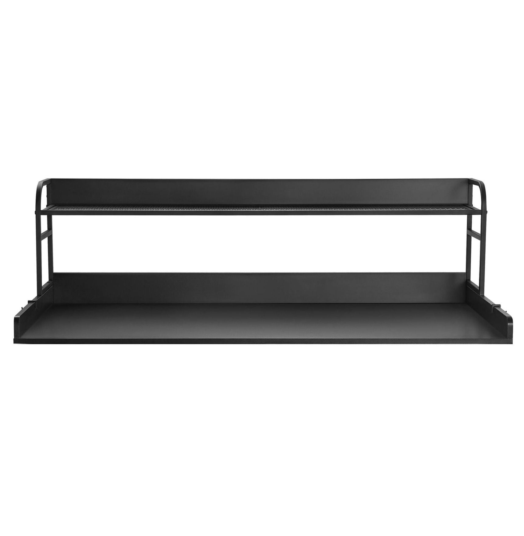 Washer Dryer Countertop 54x27", Laundry Topper with Shelf, Water Resistant, Black