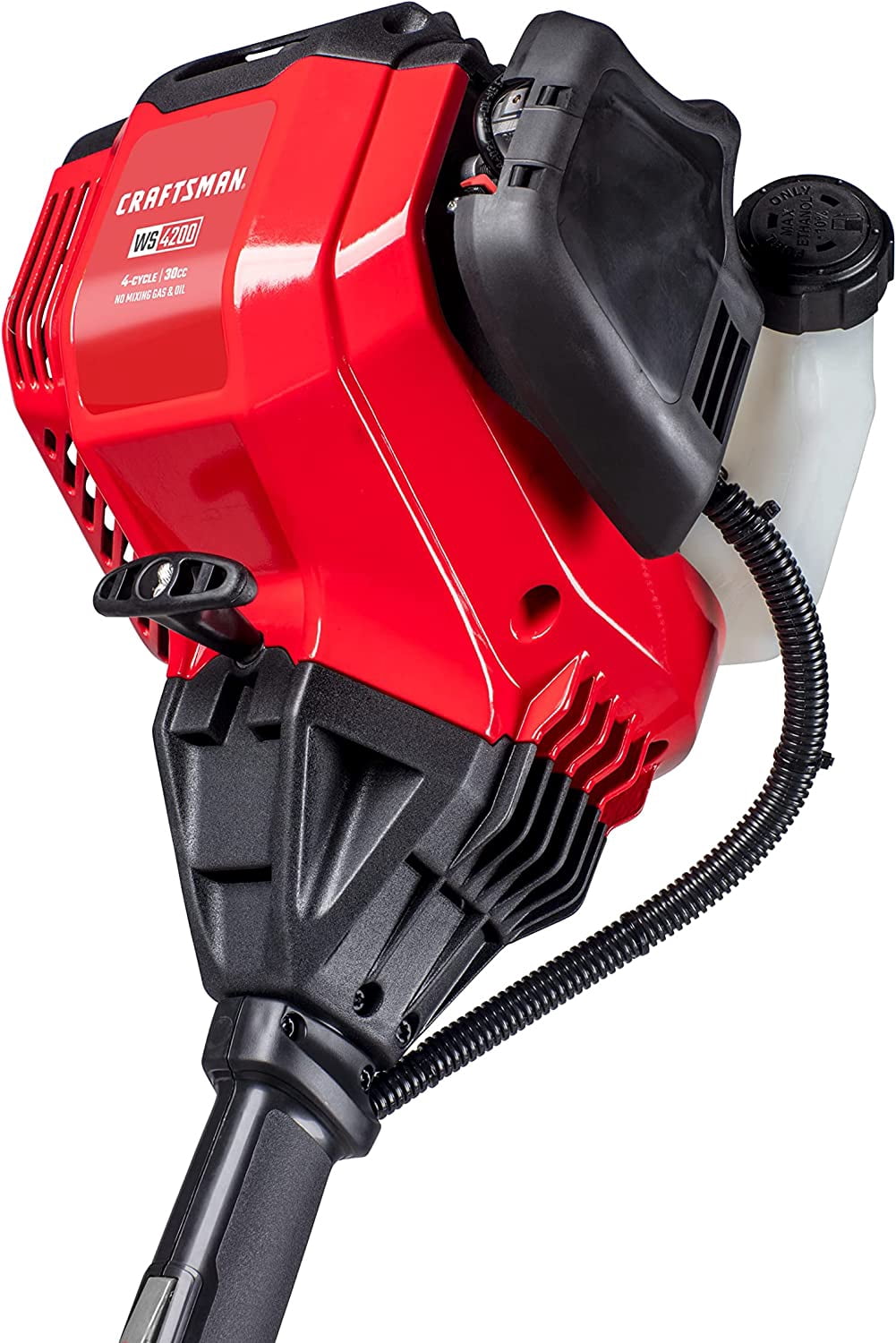 CRAFTSMAN WS4200 30cc 4-Cycle 17-Inch Straight Shaft Gas String Trimmer, Attachment Capable