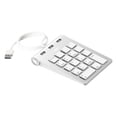 thumbnail image 2 of Wired USB Numeric Keypad /Ergonomic /3 USB 2.0 Hubs /USB /18 Keys /Num Pad Keyboard Digita Keyboard for Desktop PC Computer Home, 2 of 6