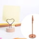thumbnail image 5 of Porta tarjetas de presentación, expositor versátil, creativo y ligero, de escritorio. Oro rosa, 5 of 6
