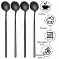 thumbnail image 2 of Coffee/Tea Spoons Long Handle, Espresso Stainless Steel Long Spoons For Stirring, 2 of 6