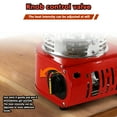 thumbnail image 5 of Arcticwind Outdoor Camping Heater for Tents,Portable picnic heater,Tent Heater Stove for Camping,Outdoor Camping,Ice Fishing Heater,Cooking Dual-Use, Multifunctional Windproof Gas Stove,Red, 5 of 8