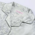 thumbnail image 5 of Bibifish Womens Pajama Sets Light Gray Floral Pattern Long Sleeve Button Down Loose Fit Top With Pant Soft Breathable Nightwear Sets, 5 of 7