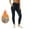 Navy, variant on Wyobmus Women's Thick Sherpa Lined Leggings With Pockets Warm Winter Slim Stretchy Yoga Pants for Women Thermal Running Workout Leggings Gray