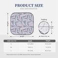 thumbnail image 3 of Windshield Sun Shade, Colorful Abstractly Striped Foldable Car Sun Shade Windshield For Front, 2 Pieces, 3 of 4
