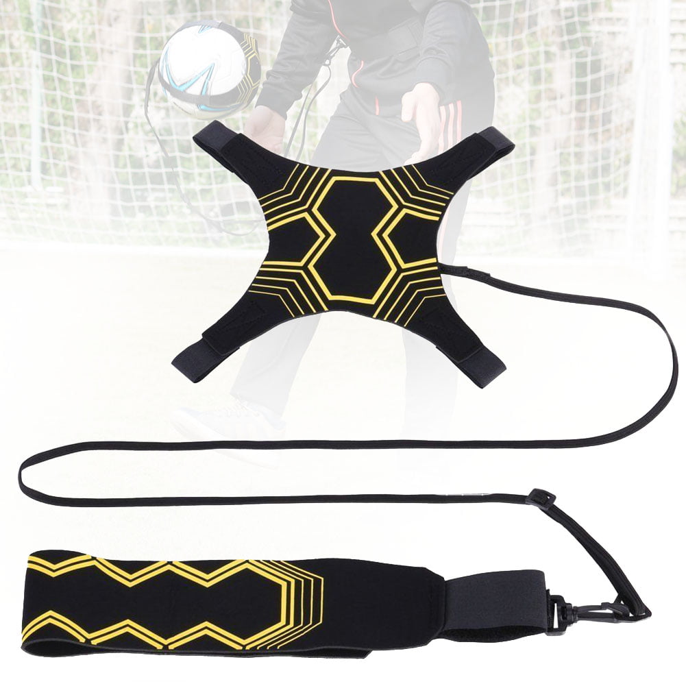 Football Strap Kick Ball Returner Soccer Trainer Training Aid Adjustable tool 