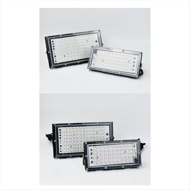 Proyector LED, para Exteriores, Reflector Pearl Point de Bajo Consumo, Farola de Pared, Iluminación de Jardín, 6500 K, 100 W