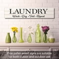 thumbnail image 4 of Highland Home Laundry Rules Indoor/Outdoor Pallet Wood Sign, 4 of 7