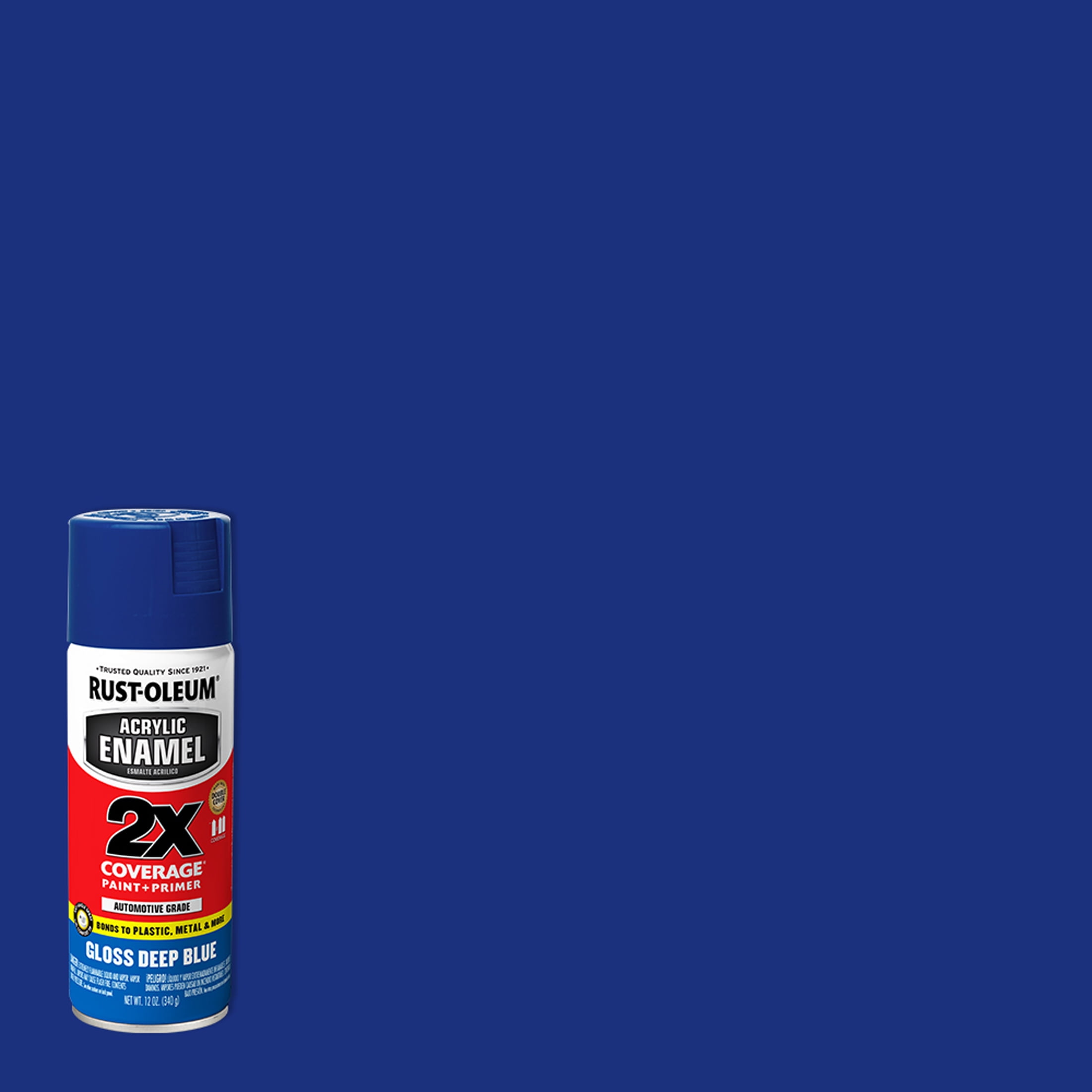 YMS☺︎ 38 6 Pack, Blue, Rust-Oleum Automotive Gloss Acrylic Enamel 2X Spray
