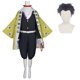 thumbnail image 1 of Disfraz de Cosplay de Kimetsu no Yaiba para adultos, uniforme de Anime Demon Slayer, Himejima Gyomei, Kimono Unisex, traje de Halloween, 1 of 4