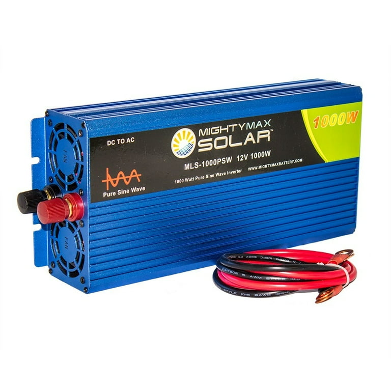 Sensch 1500W Pure Sine Wave Inverter 12V DC to 110V AC Converter