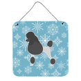 thumbnail image 1 of Flocon de Neige d'Hiver Poodle Impressions Murales Ou de Porte, 1 of 1