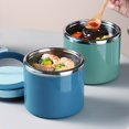 thumbnail image 6 of Shoreew 630/1000ML Stainless Steel Food Thermal Jar Insulated Soup Cup Vacuum Bottle Containers Leak-proof Lunch Box for School Travel Picnic, 6 of 6