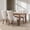 Beige, variant on Velvet Tufted Dining Chairs Set of 4, Upholstered Accent Chairs with Solid Wood Frame for Kitchen & Dining Room