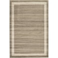thumbnail image 1 of Unique Loom Del Mar Collection Tapis de Transition Contemporain, 6' x 9', Brun Clair/beige, 1 of 2