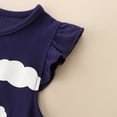 thumbnail image 4 of Qudderr Robe en Coton Tricoté pour Petites Filles Robe Sans Manches pour Bébés Robes Décontractées d'Été Jupe Princesse Dessin Animé Col Rond pour Filles de 2 à 8 Ans, 4 of 9