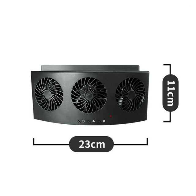 Car Exhaust Air Circulation Exhaust Fan Car Changing Fan Inside Cooling Heat Radiator ,High-Speed Airflow