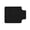 Black, variant on Ohmyroo 35x47 Inch Office Chair Mat For Hardwood Floors Non-Slip Low-Profile Rolling Desk Rug