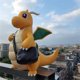 thumbnail image 3 of Figura de acción de Anime de Pokémon Dragonite, con bolsos, estatua de muñecas 1:1, dinosaurio animal con alas, decoración, modelo de regalo, 3 of 4