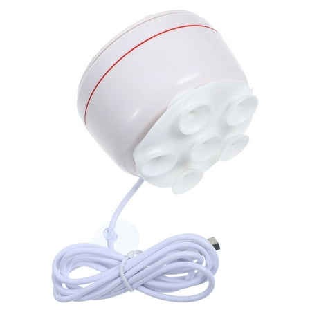 Portable Washer Foldable Washing Machine Mini Dishwasher Cavitation Turbine Travel White