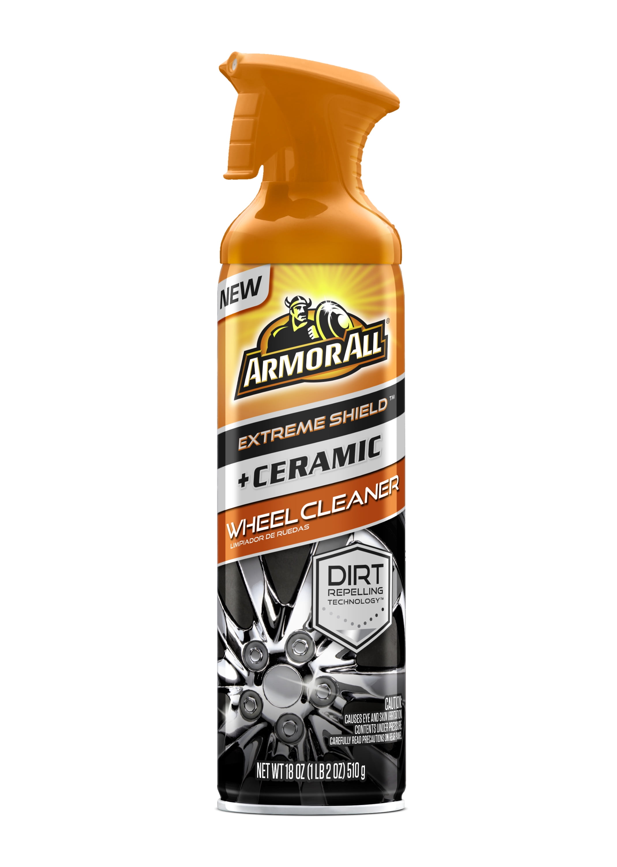 Armor All Extreme Shield Ceramic Wheel Cleaner Aerosol Spray, 18 oz