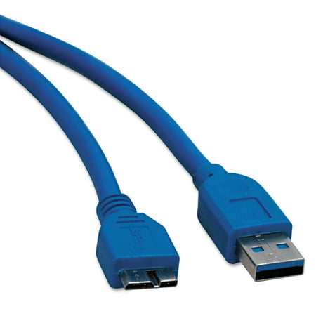 UPC: 0037332158147 | Tripp Lite U326-006 A-male To Micro B-male Superspeed 3.0 Cable (6ft)