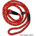 thumbnail image 2 of 140cm Extremely Durable Strong Dog Training Leash Adjustable Pet Leash for Medium to Large Dogs, Red, 2 of 5