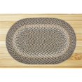 thumbnail image 1 of Blue-Natural Jute Braided Rug, 1 of 1