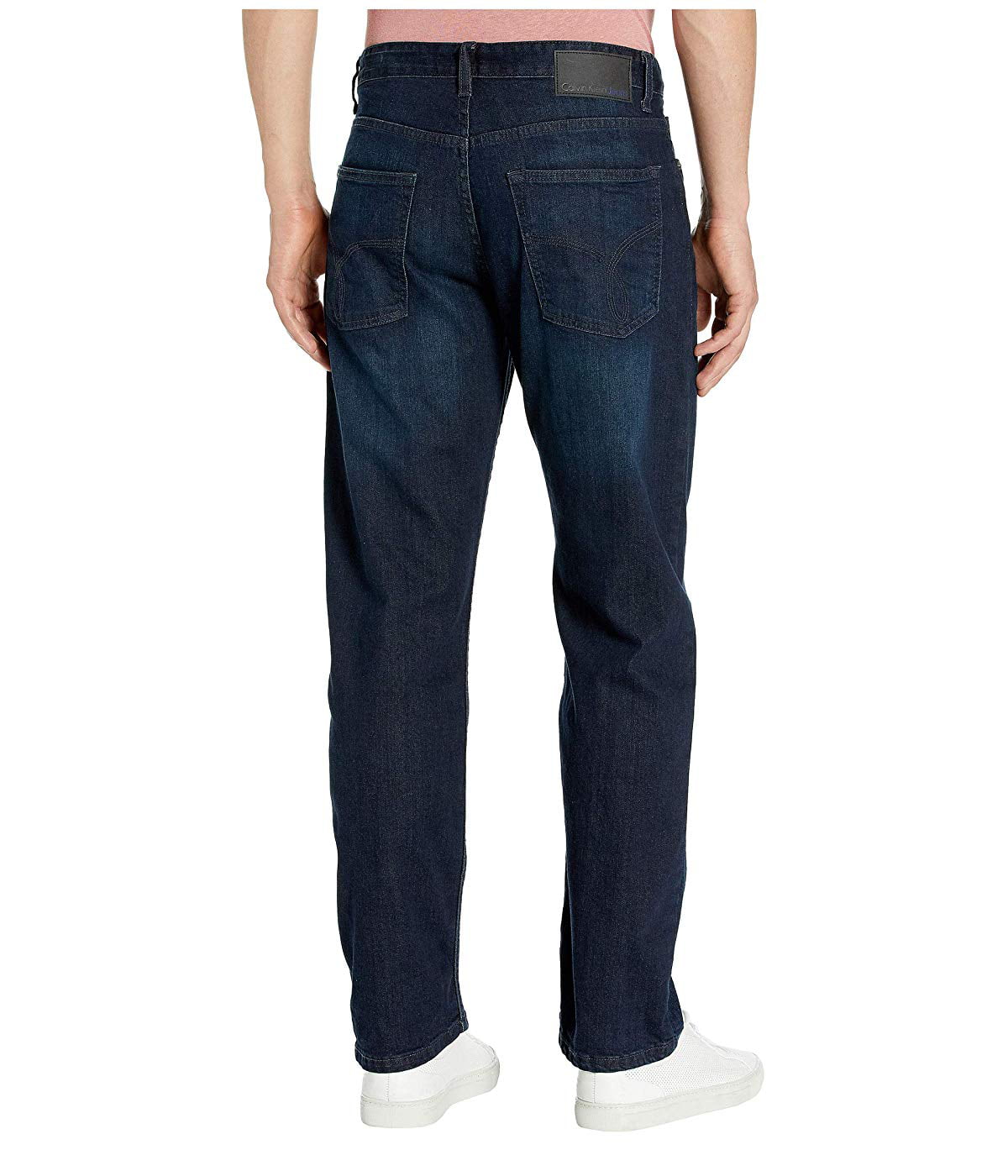 Calvin Klein Jeans Relaxed Straight Fit Osaka Blue - Walmart.com