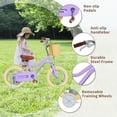 thumbnail image 7 of ICEELF Kids Bike Girls Bike 14 Inch for 5-14 Years Old Kids with Training Wheels, Retro Toddler Bike for Girls, Kids Bicycle with Basket, Girls Bicycle, 7 of 7