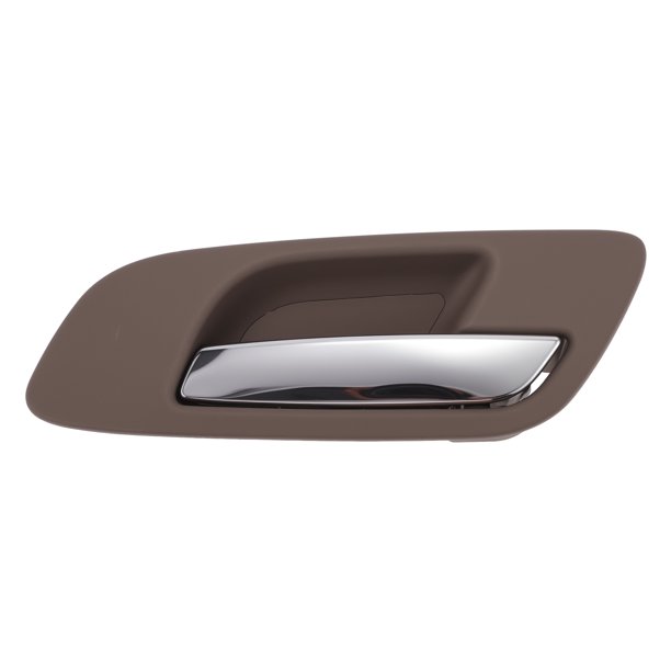Mango interior del lado derecho frontal Unique Bargains para Chevrolet Avalanche 2007-2013, mango de puerta interior No. 22855612, tono marrón plateado, 1 pieza