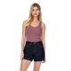thumbnail image 3 of ONLY Top para mujer - ONLSARA SHARAI LIFEW TANK TOP, encaje, acanalado, cuello redondo, algodón Rosa M (Medium), 3 of 6