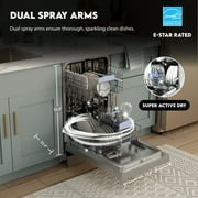 Equator18 Built in Dishwasher 10 Place8 Wash 1/2Load Sensor Wash110V E-Star