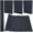 Black, variant on 51 x 11.8 Linen Book Cloth Sailor Blue for Book Binding A4-A8 Fabric Surface Paper Backed Bookcover Books Album Scrapbooking Archival DIY