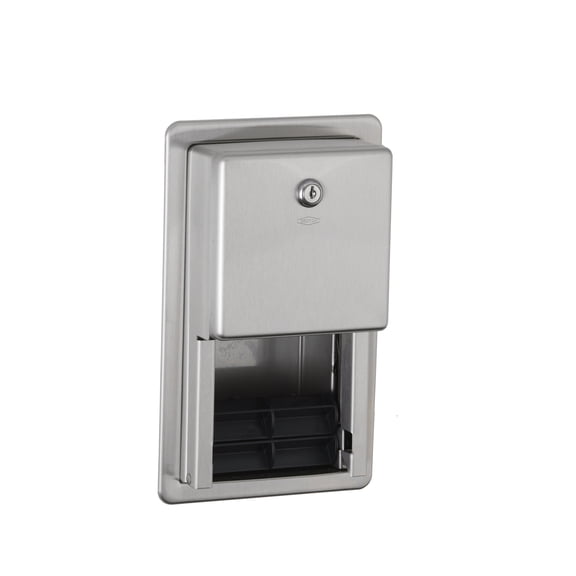 Recessed Multi-Roll Toilet Tissue Dispenser