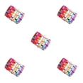 thumbnail image 1 of Langgg Hair Band Elastic Scrunchie Ponytail Holder Rings Accessories Color Random color random 4cm 5Set, 1 of 6