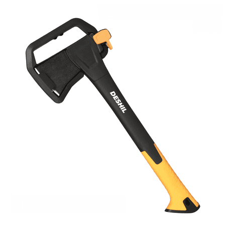 DESHIL X18 Camping Axe Teflon Coated Forged Steel Shock-Absorbing Nylon Handle
