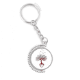 thumbnail image 1 of tree crow flying root art deco fashion rotatable keyholder disc accessories chain clip, 1 of 3