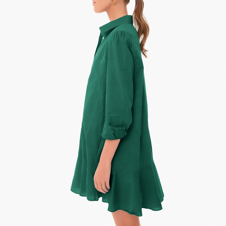bottle green shirt dress Primavera 3912 Sequin Sleeveless Evening Dress with Train – Mydressline