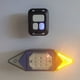 thumbnail image 1 of Luz azul para bicicleta, luces intermitentes, luces traseras LED impermeables recargables por USB con control remoto inalámbrico, 5 indicadores de modo, 1 of 5