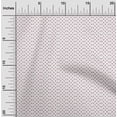 thumbnail image 1 of oneOone Georgette Viscose Fabric Polka Dots Printed Craft Fabric BTY 42 Inch Wide, 1 of 4