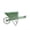 Green, variant on Retro Wrought Iron Wheel Cart Planter Outdoor Mobile Flower Pot Decorative Plant Container For Villa Courtyard Balcony Terrace And Guesthouse Garden Decor
