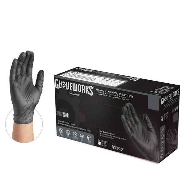 Gloveworks Vinyl, Latex Free, Powder Free, Industrial Disposable Gloves