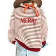 thumbnail image 6 of Cadancy Holiday Party Tops for Women Merry Christmas Long Sleeve Striped Vintage Sweatshirts Crew Neck Pullover Winter Xmas Fashion Casual Outfits 2025, 6 of 9