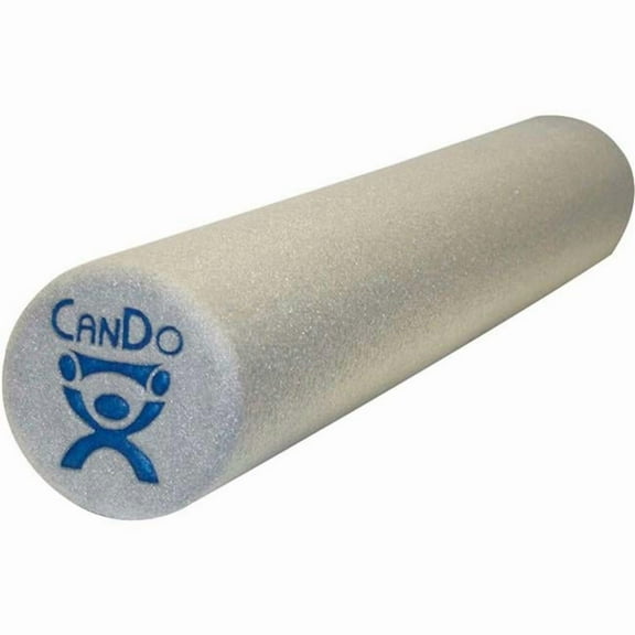 CanDo Gray Plus Foam Roller - 6 x 36 in. - Case of 12