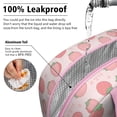 thumbnail image 5 of Lunch Bag Lunch Box for Women Reusable Insulated Lunch Bags,Water-Resistant Strawberry Pattern Cooler Lunch Tote Bag, Large Capacity for Work Travel Picnic, 5 of 6