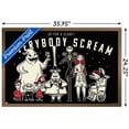 thumbnail image 3 of Disney Tim Burton's The Nightmare Before Christmas - Everybody Scream Wall Poster, 22.375" x 34", Framed, 3 of 3
